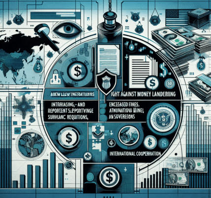 Nueva ley estadounidense intensifica lucha contra lavado de dinero con estrictos requisitos de reporte y vigilancia, aumentando multas y cooperación internacional para mejorar seguridad financiera.