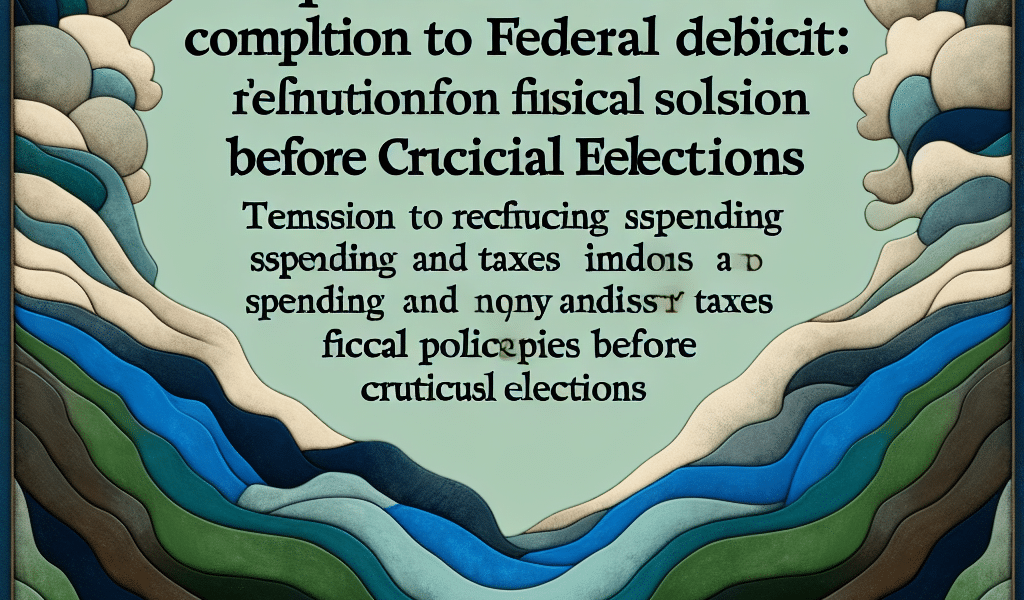 Divisiones republicanas complican solución al déficit federal; tensiones entre reducir gastos e incrementar impuestos persisten, afectando políticas fiscales antes de elecciones cruciales.