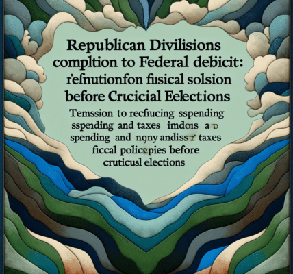 Divisiones republicanas complican solución al déficit federal; tensiones entre reducir gastos e incrementar impuestos persisten, afectando políticas fiscales antes de elecciones cruciales.