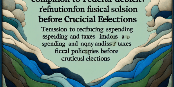 Divisiones republicanas complican solución al déficit federal; tensiones entre reducir gastos e incrementar impuestos persisten, afectando políticas fiscales antes de elecciones cruciales.