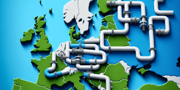 La interrupción del gas ruso por Ucrania intensifica la crisis energética en Europa, afectando un tercio del suministro crucial para el continente.